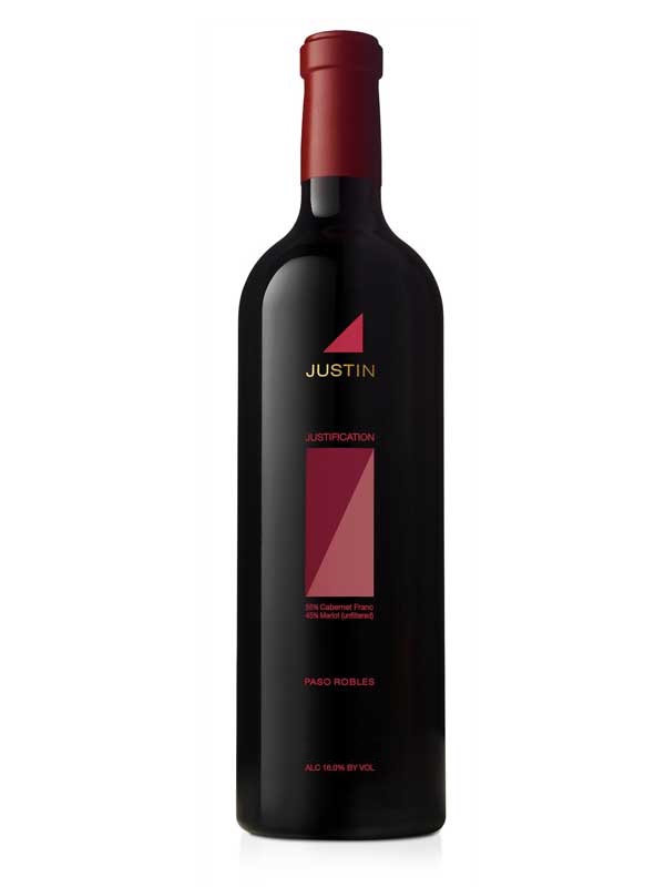 Justin Vineyards & Winery Justification Paso Robles 750ML Bottle