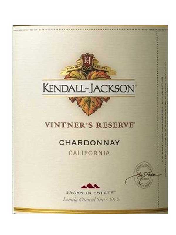 Kendall-Jackson Chardonnay Vintner's Reserve 2014 375ML Half Bottle Label