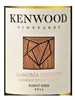 Kenwood Vineyards Pinot Gris Russian River Valley 2014 750ML Label