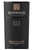 Kenwood Vineyards Six Ridges Cabernet Sauvignon Alexander Valley 2017 750ML Label