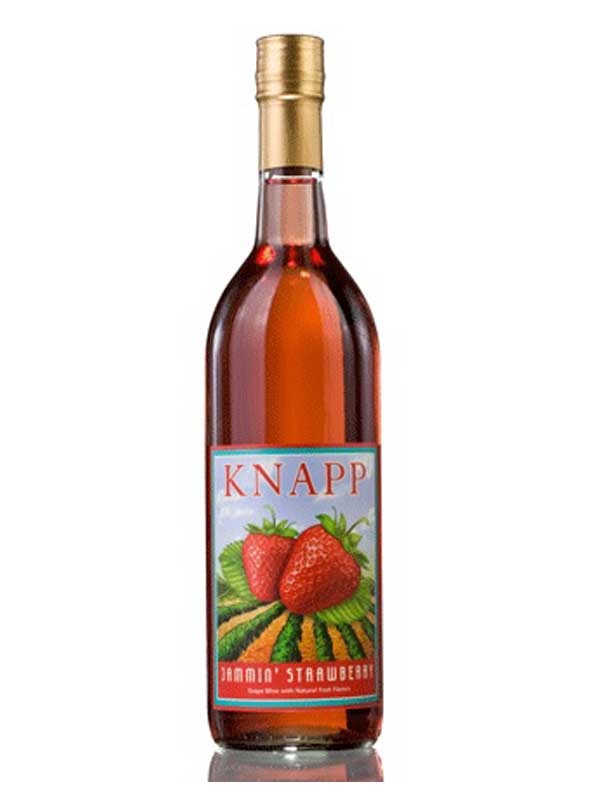 Knapp Winery Jammin Strawberry Finger Lakes NV 750ML Bottle