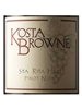 Kosta Browne Pinot Noir Santa Rita Hills 750ML Label