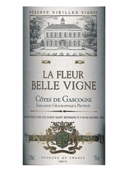 La Fleur Belle Vigne Cotes De Gascogne Reserve Vielles Vignes 750ML Label