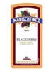 Manischewitz Blackberry 750ML Label