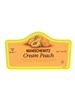 Manischewitz Cream Peach 750ML Label