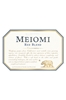 Meiomi Red Blend 750ML Label