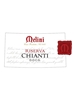 Melini Chianti Riserva D.O.C.G. 750ML Label