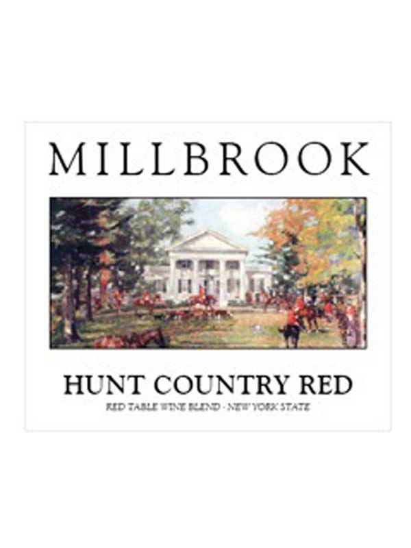 Millbrook Hunt Country Red Hudson Valley 750ML Label