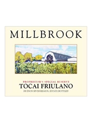 Millbrook Tocai Friulano Hudson Valley 750ML Label
