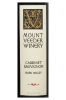 Mount Veeder Winery Cabernet Sauvignon Napa Valley 750ML Label