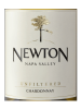 Newton Vineyards Chardonnay Unfiltered Napa Valley 750ML Label