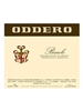 Oddero Barolo Piedmont 750ML Label