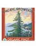 Pacific Redwood Organic Pinot Noir Mendocino 750ML Label