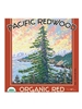 Pacific Redwood Organic Red North Coast NV 750ML Label