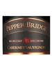 Pepper Bridge Winery Cabernet Sauvignon Walla Walla Valley 750ML Label