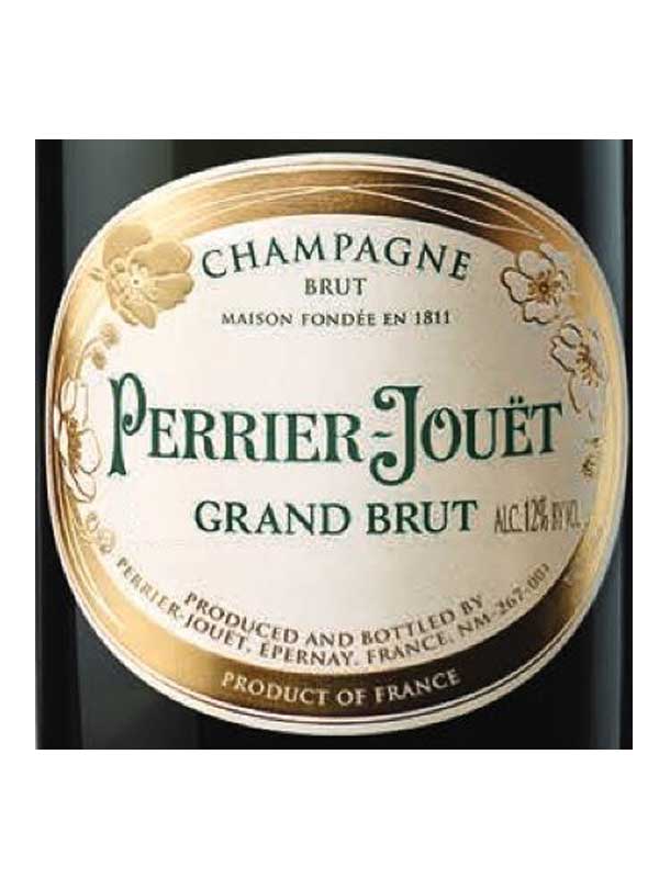 Perrier-Jouet Grand Brut NV 375ML Half Bottle Label