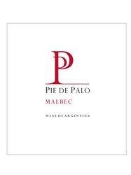 Pie de Palo Malbec Mendoza 750ML Label
