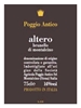 Poggio Antico Brunello di Montalcino Altero 2012 750ML Label