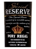 Pori Regal Special Reserve Red Dessert Wine 750ML Label