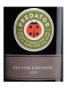 Predator Old Vine Zinfandel Lodi 750ML Label