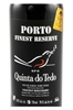 Quinta do Tedo Finest Reserve Ruby Port 750ML Label