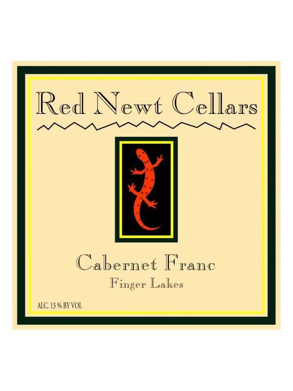 Red Newt Cellars Cabernet Franc Finger Lakes 750ML Label