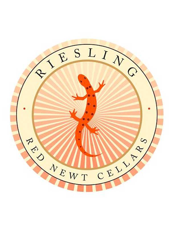 Red Newt Cellars "Circle" Riesling Finger Lakes 750ML Label