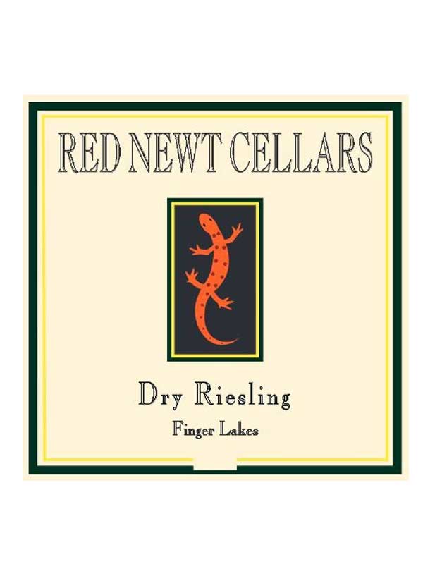 Red Newt Cellars Dry Riesling Finger Lakes 750ML Label