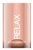 Relax Rose Bubbles Dry 750ML Label