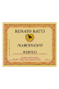 Renato Ratti Barolo Marcenasco 750ML Label
