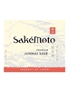 Sakemoto Junmai Sake 720ML Label