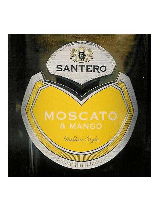 Santero Moscato & Mango NV 750ML Label