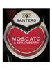 Santero Moscato & Strawberry NV 750ML Label