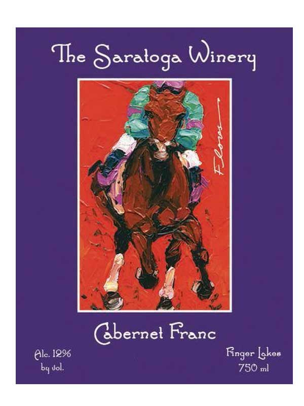 Saratoga Winery Cabernet Franc 750ML Label