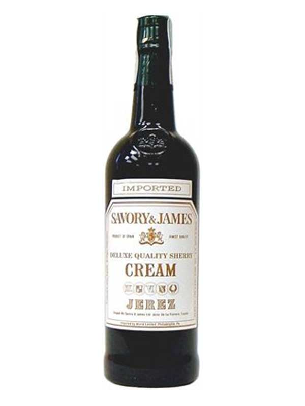 Savory & James Cream Sherry NV 750ML Bottle