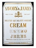 Savory & James Cream Sherry NV 750ML Label