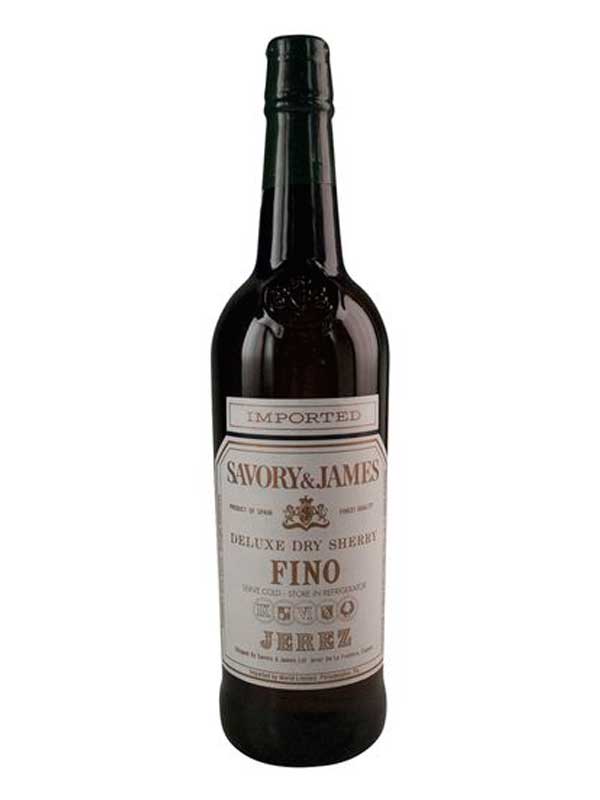 Savory & James Fino Sherry NV 750ML Bottle