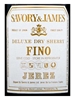 Savory & James Fino Sherry NV 750ML Label