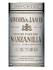 Savory & James Manzanilla Sherry NV 750ML Label