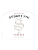 Sebastiani Pinot Noir Central Coast 2018 750ML Label