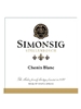 Simonsig Chenin Blanc Stellenbosch 750ML Label
