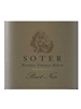 Soter Vineyards Mineral Springs Ranch Pinot Noir Yamhill/Carlton District 2015 750ML Label