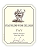 Stag's Leap Wine Cellars Cabernet Sauvignon Fay Estate Napa Valley 750ML Label