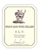 Stag's Leap Wine Cellars Cabernet Sauvignon S.L.V. (SLV) Napa Valley 2013 750ML Label
