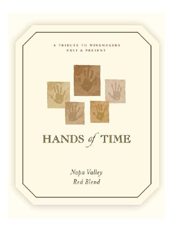 Stag's Leap Wine Cellars Hands of Time Red Wine Napa Valley 750ML Label