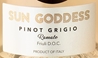 Sun Goddess Pinot Grigio Ramato Friuli D.O.C. 750ML Label