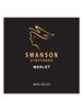 Swanson Vineyards Merlot Napa Valley 750ML Label