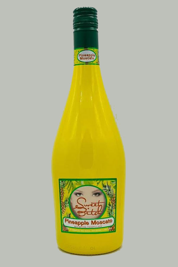 Sweet Bitch Pineapple Moscato 750ML Bottle