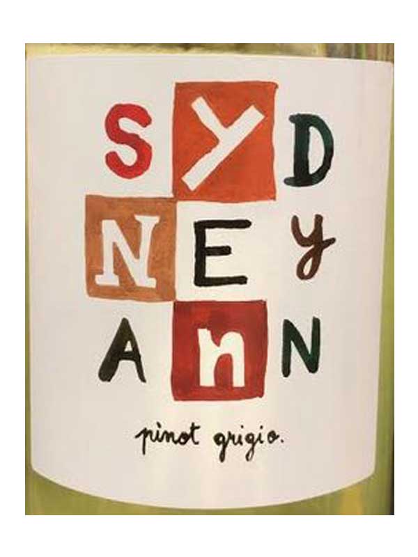 Sydney Ann Pinot Grigio Veneto 750ML Label