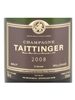 Taittinger Brut Champagne Millesime 750ML Label